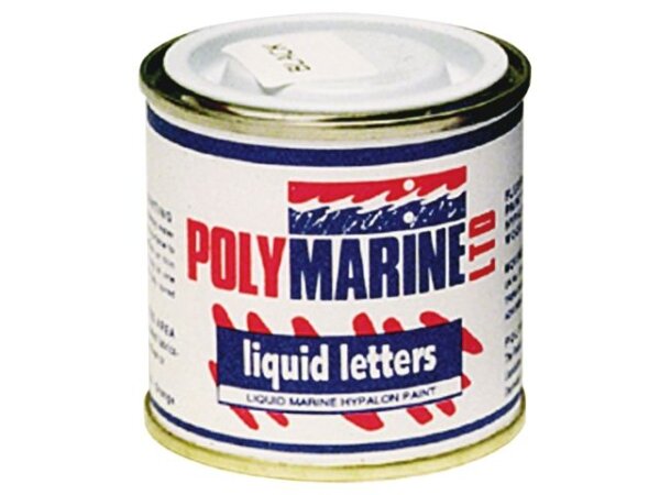 Schlauchbootbeschriftung Liquid Letter Hypalon