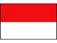 Flagge rot/weiß 70x100cm