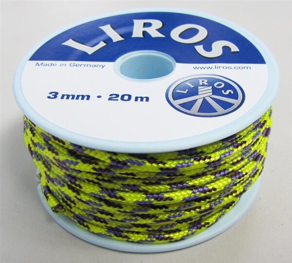 LIROS Trimmleine neon